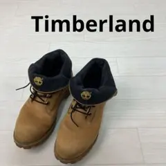 Timberland ロールトップブーツ ウィート ヌバック 8 1/2W