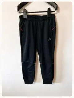 ☘️P1☘adidas ブラック アクティブスウェットホッピングパンツ JBA88