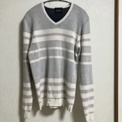 ニコルクラブフォーメン Vネックニットセーター