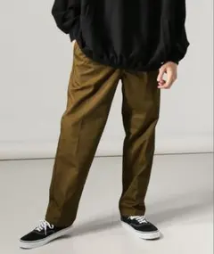 カウデン　ジャーナルスタンダード別注　タック　ワークパンツ　チノパン