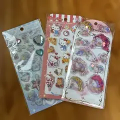 ハローキティ・シナモロール シールセット