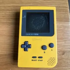 ゲームボーイポケットイエロー 本体(ジャンク品)
