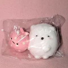 すみっコぐらし くまカフェ てのりぬいぐるみ ふろしき＆しろくま