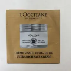 L'Occitane Ultra Rich Face Cream サンプル