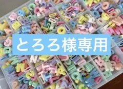 とろろ様専用　アルファベットビーズ