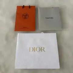 HERMES DIOR TOM FORD ショップ袋 3点セットのサムネイル