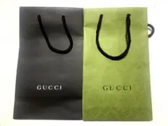 GUCCI ショップバッグ　2点セット