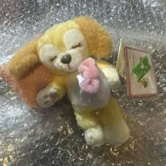 香港ディズニーランド おやすみ　クッキーアン ぬいぐるみストラップ