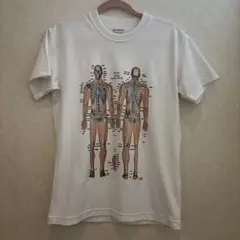 人体の骨格図 Tシャツ Sサイズ