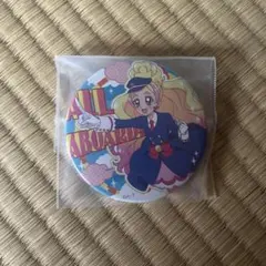 プリンセスプリキュア 駅長フローラ トゥインクル缶バッジ プリティ