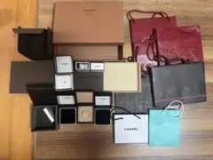 高級ブランド 紙袋と空箱 まとめ売り