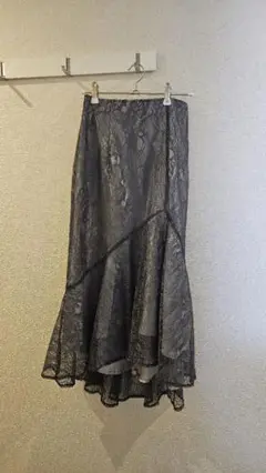 【美品】アシメデザインイレヘムマーメイドスカート マーキュリーデュオ