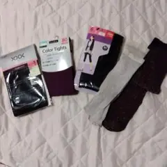 GUNZE KISS タイツ 80デニール M-L　まとめ売り