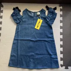新品未使用タグ付き　Bee de Bee　半袖ワンピース 110