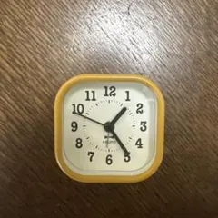 BRUNO イエロー スクエア置時計 約5cmのサムネイル