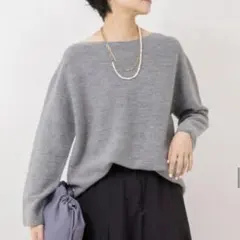 11/16までタイムセール開催中！！NOLLEY'S ニットプルオーバー グレー