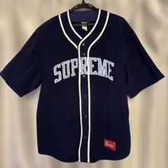 Supreme シュプリーム クロコ型押 フットボールシャツ 半袖 美品 M 白