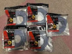 ELECOM LANケーブル　5個セット　まとめ売り