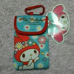 新品。未使用。マイメロのカラビナポーチ。