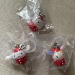 【匿名配送】サンリオ　いちごめじるしアクセサリー