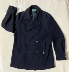 UNITED COLORS OF BENETTON ネイビー ピーコート