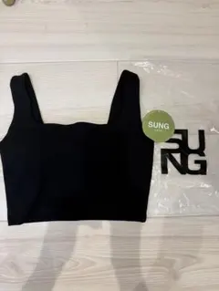 SUNG1975 ブラトップ ブラック Mサイズ