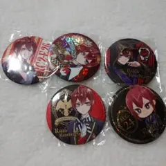 ツイステ　リドル　缶バッジ 5個セット