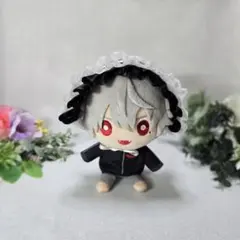 にじぬい　ヘッドドレス　ぬい服　ぬい活　ゴスロリ　紫　薔薇のサムネイル