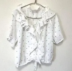 alicia PAGEBOY ページボーイ 新品 フリルシャツカットソー