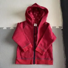 SIMPLE FREE フード付きパーカー90 赤