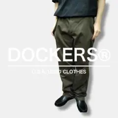 ◎00s USA古着◎正規品◎DOCKERS ノータックパンツ CP1-860
