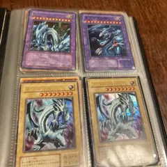 遊戯王カードセット（青眼の白龍、ブラック・マジシャンなど）