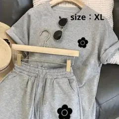 【残り1点】MARY QUANTモチーフ Tシャツ ルームウェア セットアップ