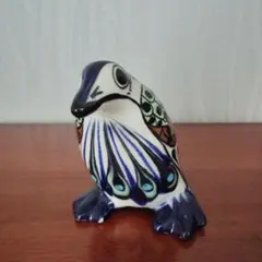 ペンギンの陶器置物　オブジェ