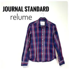 journal standard relume チェック柄シャツ