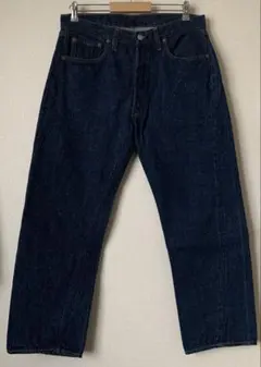 levis 501 66前期 W34 L28 濃紺 毛羽立 ボタン裏6 美品