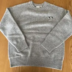ANYA HINDMARCH グレー セーター 160 UNIQLO