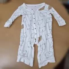 baby gap クマ柄ロンパース 3-6ヶ月