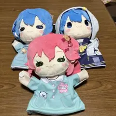 ホロライブ　パペットぬいぐるみ　さくらみこ　星街すいせい
