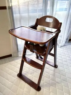 カトージ 天然木 ベビーハイチェア