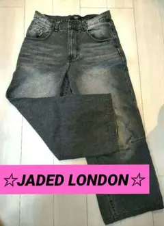 Jaded London バギーデニムW30 jaded london バギーデニム w32 - メルカリ