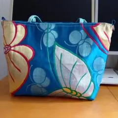 No.　２１５番　リサイクル帯のバッグ