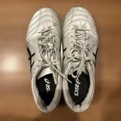 asics サッカーシューズ ホワイト/ブラック