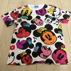 東京ディズニーリゾート ミッキー 総柄 Tシャツ Sサイズ