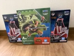一番くじ ワンピース A賞 ゾロ ラストワン賞 軍子宮 フィギュア セット