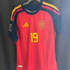 ラミンヤマル スペイン代表 アウェイ ワールドカップユニフォーム W杯