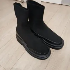 ニットショートブーツ 半額以下