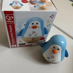 美品 Hape おきあがりペンギン おきあがりこぼし