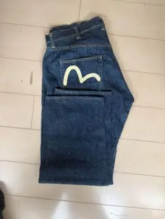 EVISU 2008 36×34 白カモメ セルビッジデニム 旧モデル アメカジ 
