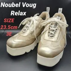 Noubel Voug Relax　ヌーベルヴォーグ　厚底スニーカー　23.5のサムネイル